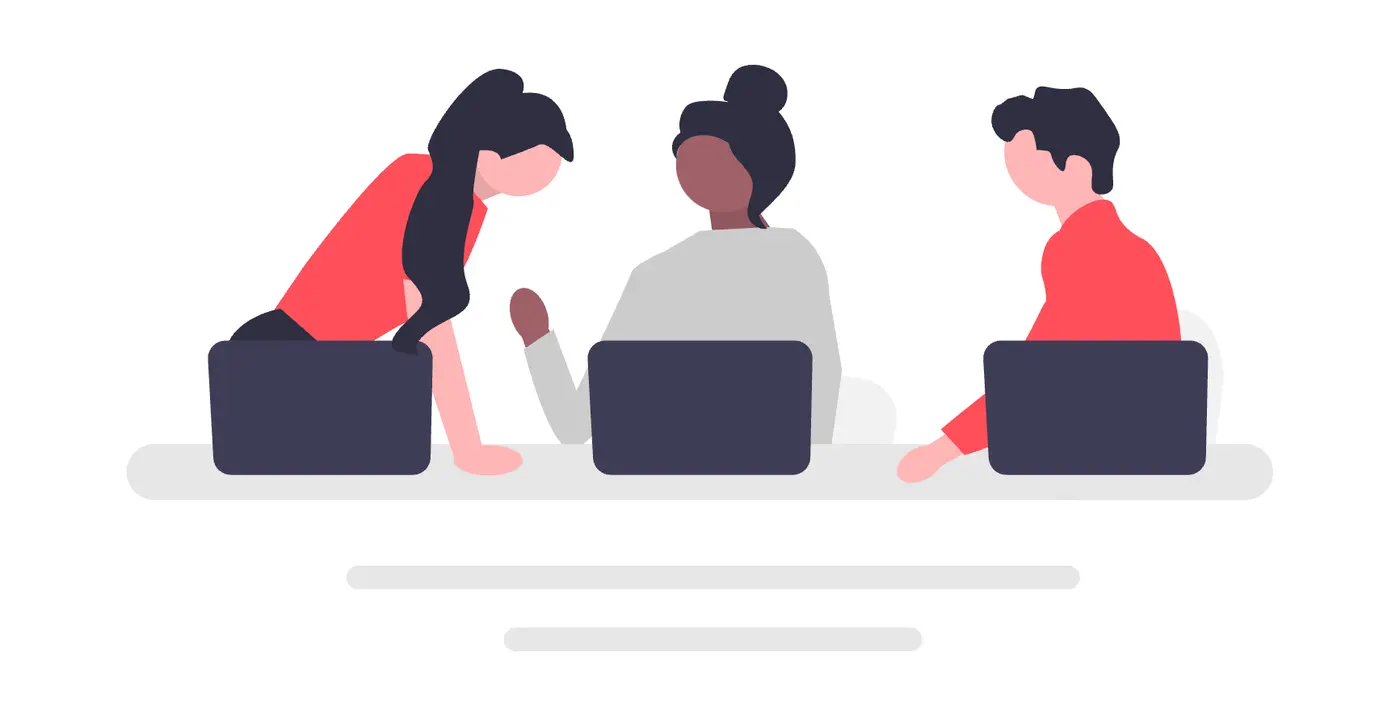 Équipe collaborative